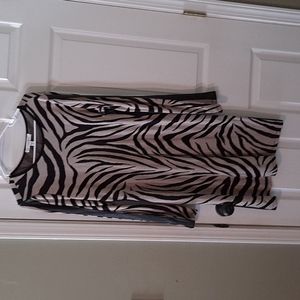 Animal print dress